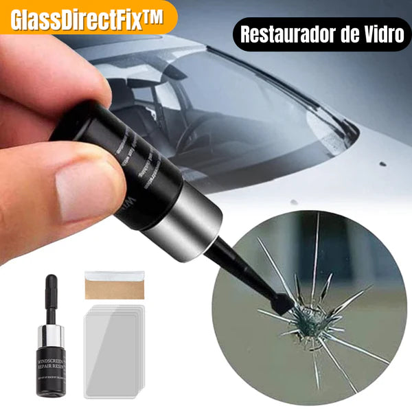 Restaurador De Trincas E Riscos - GlassDirectFix™ (BRINDE EXCLUSIVO PARA OS 100 PRIMEIROS)